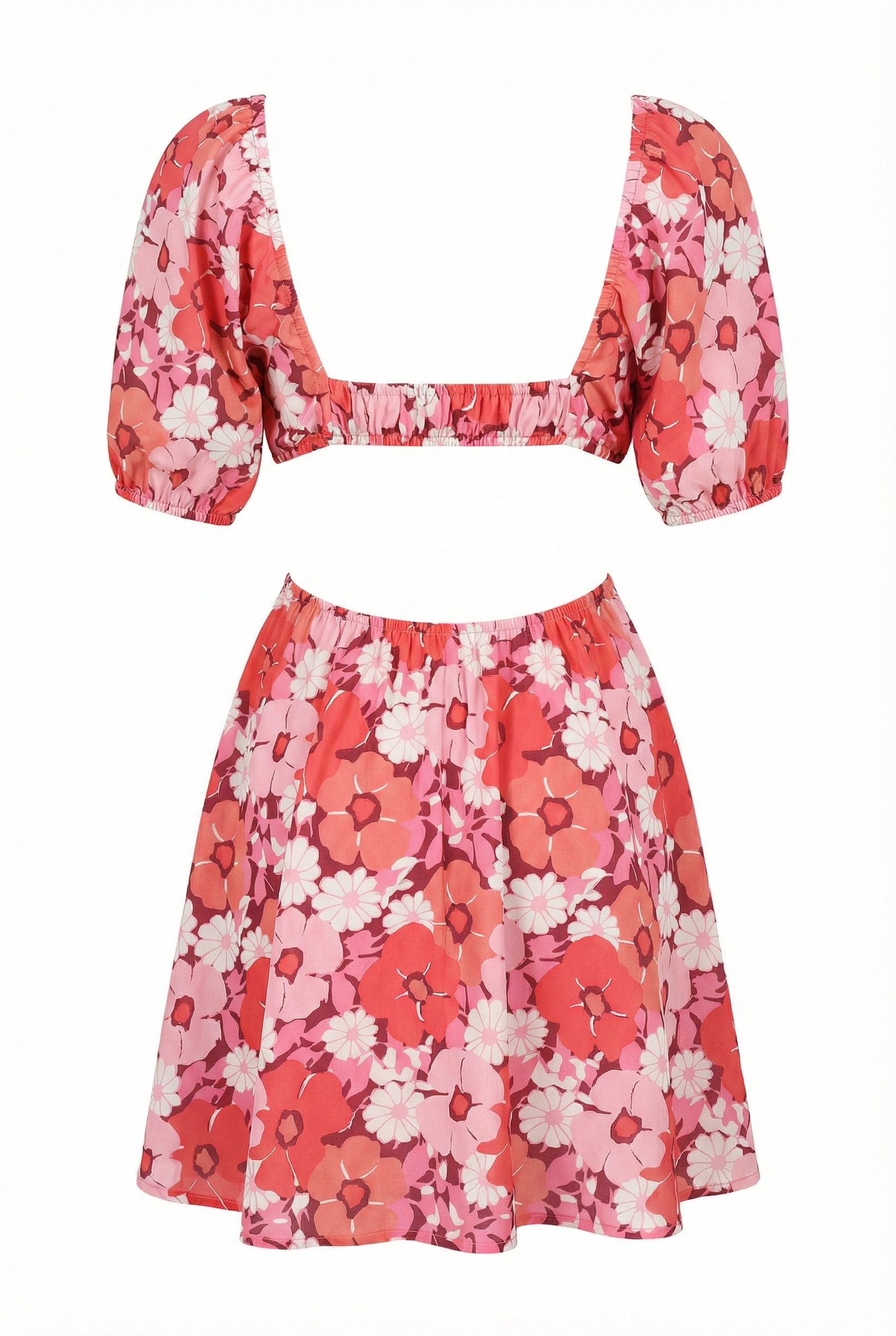 Aaliyah Satin Puff Sleeve Mini Dress